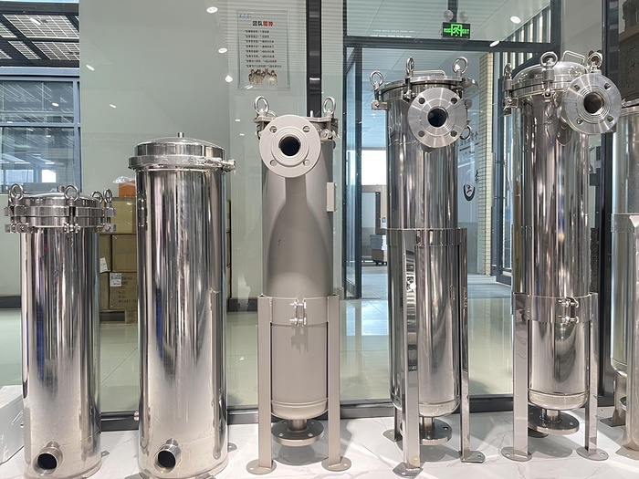 Stainless filter housing