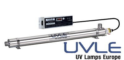 UVLE 22 LPM UV System, 110 - 250v 50/60Hz, British 3 Pin Plug